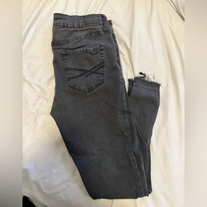Black Aeropostale High Waisted Ankle Jegging - size 6